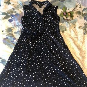 Ann Taylor polka dot dress
